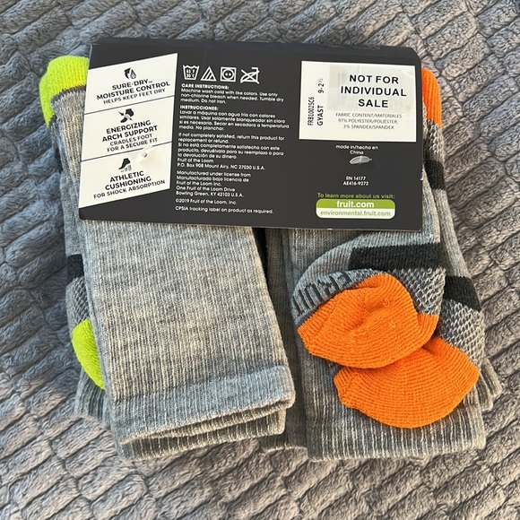 Fruit of the Loom socks boys - Picture 2 of 2